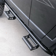 Load image into Gallery viewer, N-Fab RKR Step System 10-17 Dodge Ram 2500/3500 Crew Cab - Tex. Black - 1.75in - Side View
