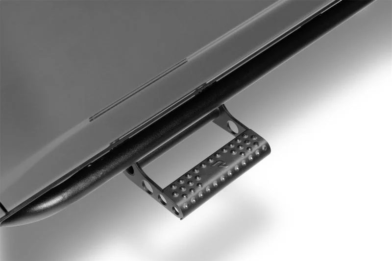 N-Fab RKR Step System 10-17 Toyota 4 Runner (Trail Edition) SUV 4 Door - Tex. Black - 1.75in - Back View