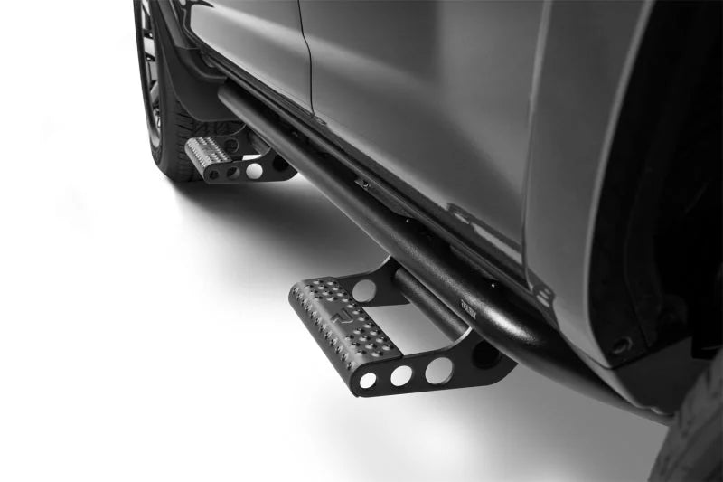 N-Fab RKR Step System 10-17 Toyota 4 Runner (Trail Edition) SUV 4 Door - Tex. Black - 1.75in - Installation View