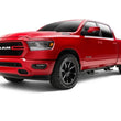 Load image into Gallery viewer, N-Fab RKR Step System 2019 Dodge Ram 1500 Crew Cab All Beds - Tex. Black - Cab Length - 1.75in - Back View