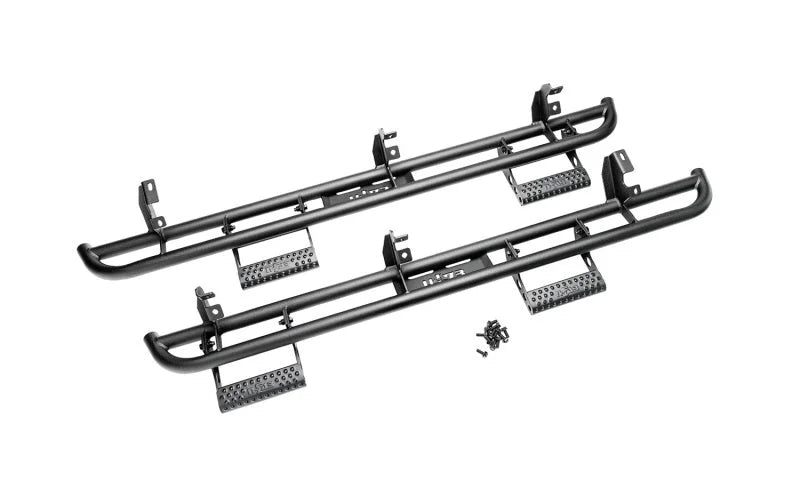 N-Fab RKR Step System 2021 Ford Bronco 4 Door - Tex. Black - 1.75in - Main Product View