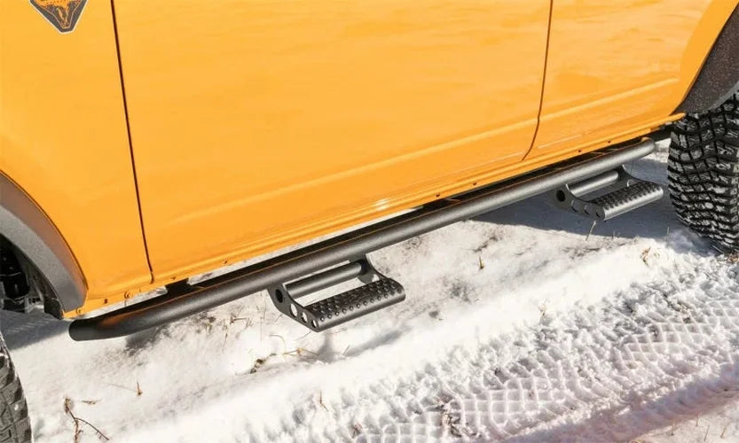 N-Fab RKR Step System 2021 Ford Bronco 4 Door - Tex. Black - 1.75in - Additional View 5