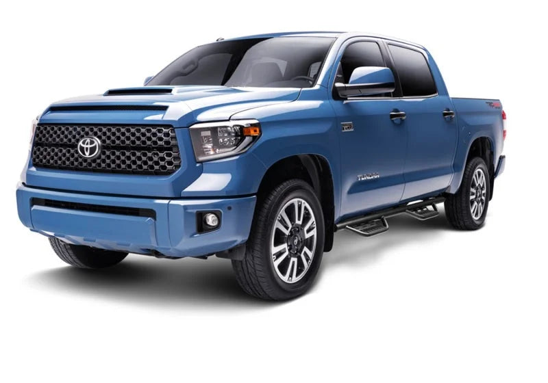 N-Fab RS Nerf Step 07-21 Toyota Tundra (Gas) CrewMax 5.6ft Short Bed SRW - Cab Length - Tex. Black - Side View