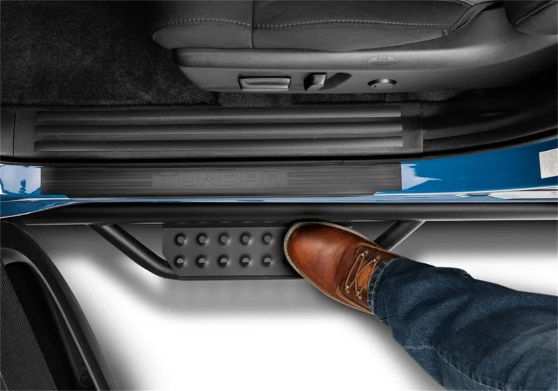 N-Fab RS Nerf Step 07-21 Toyota Tundra (Gas) CrewMax 5.6ft Short Bed SRW - Cab Length - Tex. Black - Additional View 5