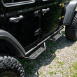 Load image into Gallery viewer, N-Fab RS Nerf Step 18-21 Jeep Wrangler JL (2 Door) - Crew Cab - Tex. Black - Installation View