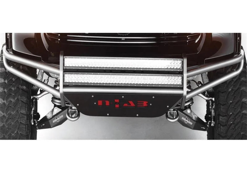 N-Fab RSP Front Bumper 05-15 Toyota Tacoma - Gloss Black - Direct Fit LED - Back View