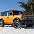Load image into Gallery viewer, N-Fab Trail Slider Steps 2021 Ford Bronco 4 Door - Textured Black - Side View