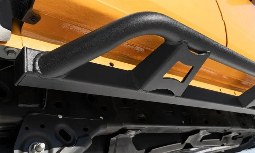 N-Fab Trail Slider Steps 2021 Ford Bronco 4 Door - Textured Black - Additional View 7