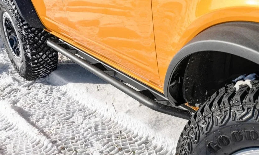 N-Fab Trail Slider Steps 2021 Ford Bronco 4 Door - Textured Black - Additional View 8