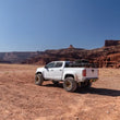Load image into Gallery viewer, N-Fab Trail Slider Steps 15-20 Chevy/GMC Colorado/Canyon Crew Cab All Beds - SRW - Textured Black - Back View