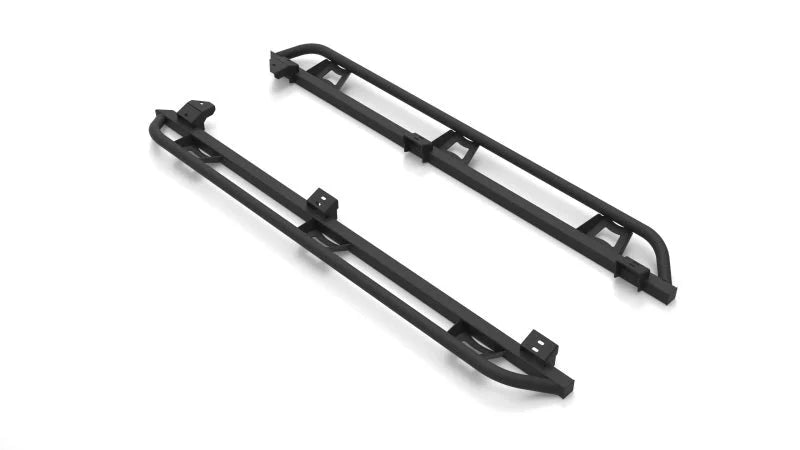 N-Fab Trail Slider Steps 16-20 Toyota Tacoma Crew Cab All Beds - SRW - Textured Black - Additional View 8