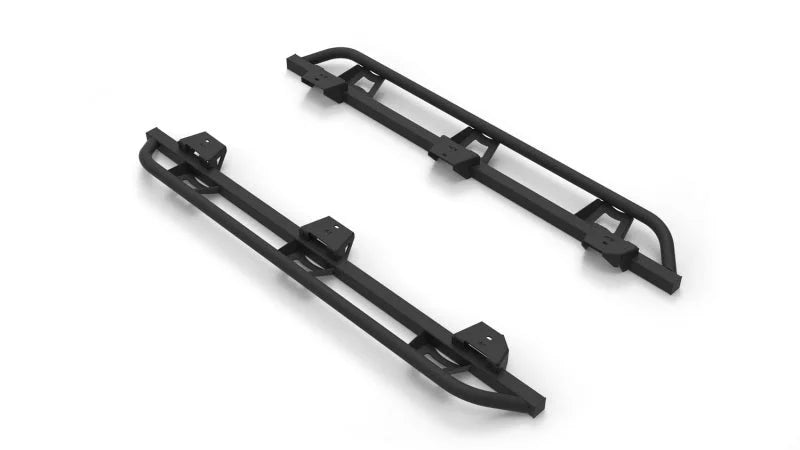 N-Fab Trail Slider Steps 18-20 Jeep Wrangler JL 4 Door SUV - SRW - Textured Black - Main Product View