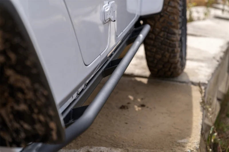 N-Fab Trail Slider Steps 2020 Jeep Wrangler Gladiator JT 4 Door All Beds - SRW - Textured Black - Additional View 8