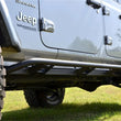 Load image into Gallery viewer, N-Fab Trail Slider Steps 2020 Jeep Wrangler Gladiator JT 4 Door All Beds - SRW - Textured Black - Additional View 11