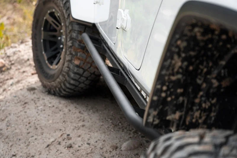 N-Fab Trail Slider Steps 2020 Jeep Wrangler Gladiator JT 4 Door All Beds - SRW - Textured Black - Additional View 12
