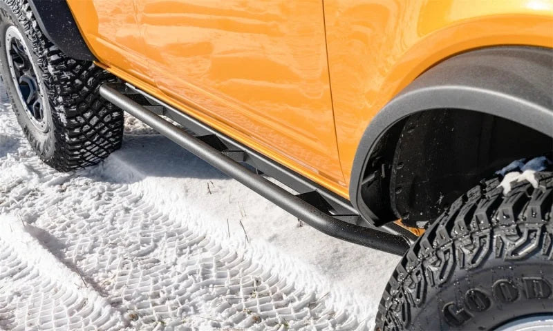 N-Fab Trail Slider Steps 2021 Ford Bronco 4 Door - Textured Black - Additional View 8