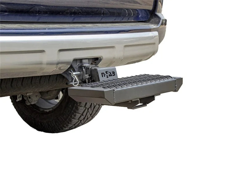 N-Fab Universal Growler Hitch Step - 2in Receiver - Side View