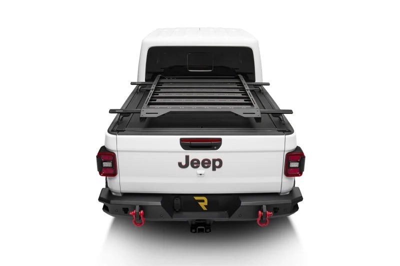 N-Fab Universal Roof Rack (Large 38.25 - 38 Width) - Tex. Black - Back View