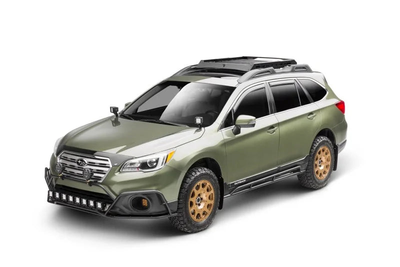 N-Fab Universal Roof Rack (Small 34.25 - 34 Width) - Tex. Black - Side View