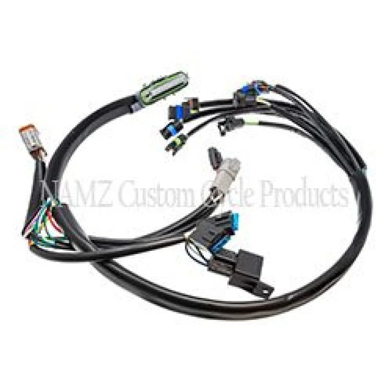 NAMZ 02-03 V-Twin Dresser Models ONLY OEM Complete EFI Harness - Side View