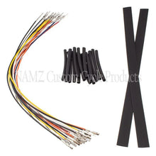 Load image into Gallery viewer, NAMZ 07-13 V-Twin NON-Baggers Handlebar Control Complete Xtension Harness 15in. - Side View