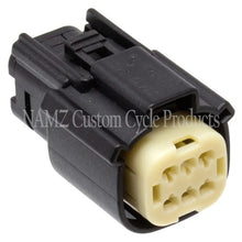 Load image into Gallery viewer, NAMZ 07-23 Molex MX-150 6-Position Female Connector R Side Handlebar Control - Black (HD 72414-07BK) - Side View