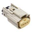 Load image into Gallery viewer, NAMZ 07-23 V-Twin FL Models Molex MX-150 3-Position Female Connector - Gray (72514-07GY) - Main Product View