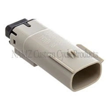 Load image into Gallery viewer, NAMZ 07-23 V-Twin Left Handlebar FLHRC Molex MX-150 3-Position Male Connector - Gray (HD 72513-07GY) - Main Product View