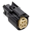 Load image into Gallery viewer, NAMZ 07-23 V-Twin Molex MX-150 4-Position Female Connector - Black (HD 72177-07BK) - Side View
