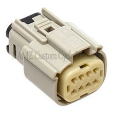 Load image into Gallery viewer, NAMZ 07-23 XL/FX/Road King Main Harness Molex MX-150 8-Pos Female Connector - Gray (HD 72469-07GY) - Side View
