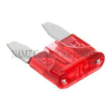 Load image into Gallery viewer, NAMZ 10-AMP MINI Fuse - 5 Pack - Main Product View