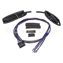 Load image into Gallery viewer, NAMZ 11-17 V-Twin FXST/FLST w/Switch Housing Mounted Signal Front Turn Sig Relocation Harness 36in. - Side View
