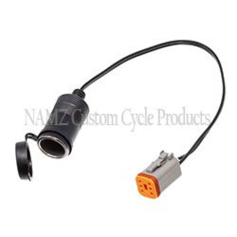 NAMZ 11-20 V-Twin Softail Power Port w/Dust Cover (For CAN/Bus Models) - Main Product View