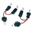 Load image into Gallery viewer, NAMZ 14-23 Indian Models (Except Scout/FTR/Challenger) Passing Lamp Adapter Harness - Side View