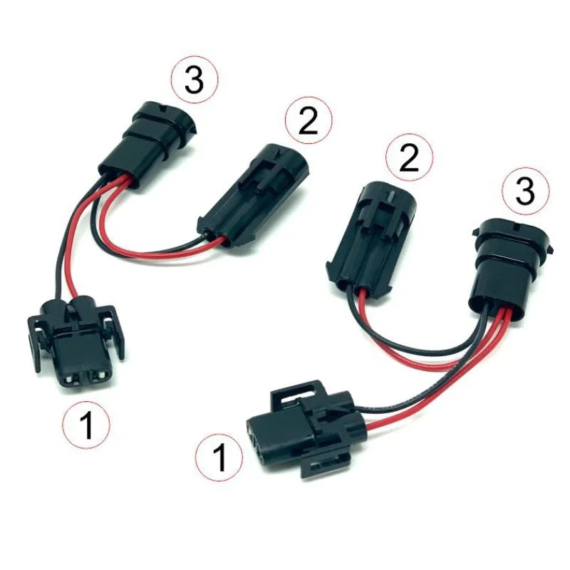 NAMZ 14-23 Indian Models (Except Scout/FTR/Challenger) Passing Lamp Adapter Harness - Side View