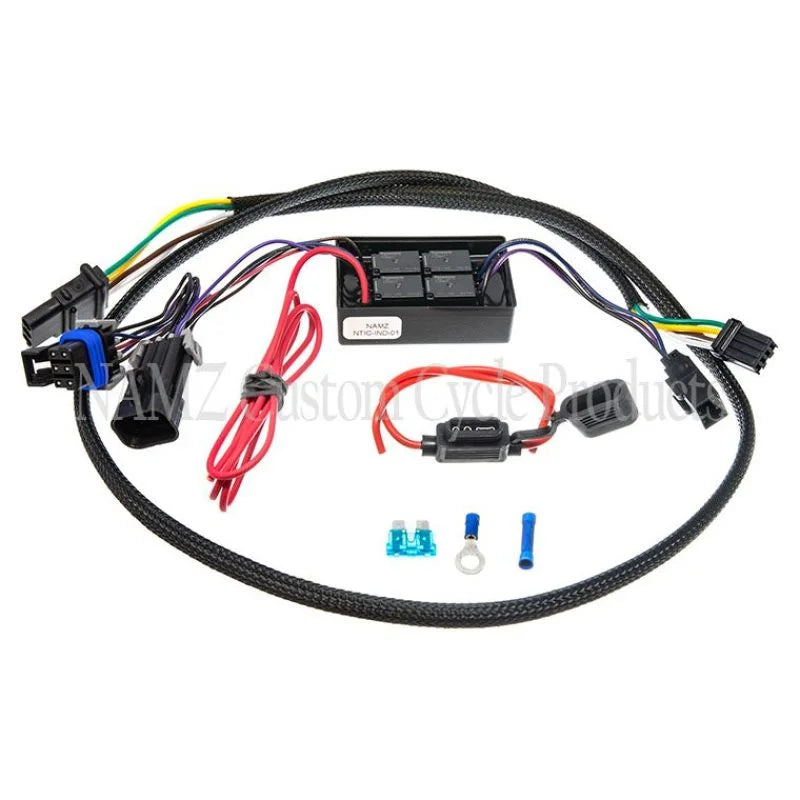 NAMZ 14-23 Indian Touring Models (Excl. Scout) Trailer Isolator (5 to 4 - For Use w/4-Wire Trailers) - Side View