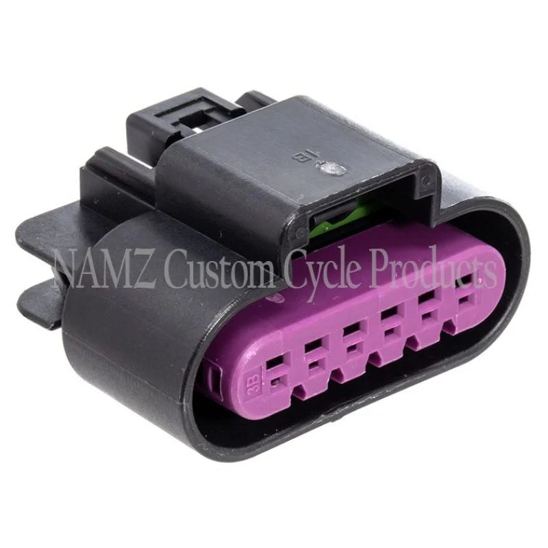 NAMZ 17-23 V-Twin M8 Models Throttle Control 6-Position Connector Kit (HD 69201394) - Side View