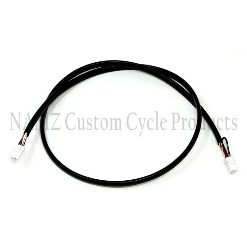 NAMZ 18-23 V-Twin Softail Plug-N-Play Speedometer & Instrument Extension Harness 36in. - Side View