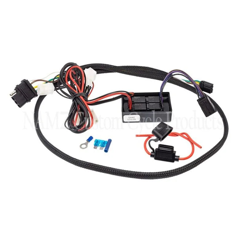 NAMZ 2012+ Honda Gullwing Trailer 5/4 Combo Isolator (Incl. Bike Side Harness) - Side View