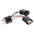 Load image into Gallery viewer, NAMZ 2014+ Road King (w/7in. Dual LED HLamp) Headlight Adapter Pigtail w/Female H9 &amp; H11 to Male H4 - Side View