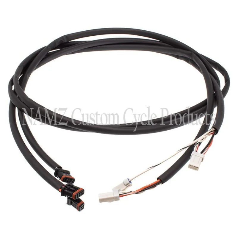NAMZ 2014+ V-Twin Bagger Models Handlebar Control Complete Xtension Harness 48in. - Side View