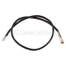 Load image into Gallery viewer, NAMZ 22-23 V-Twin FXLRST Models Plug-N-Play Speedometer/Tachometer Xtension Harness 32in. - Side View