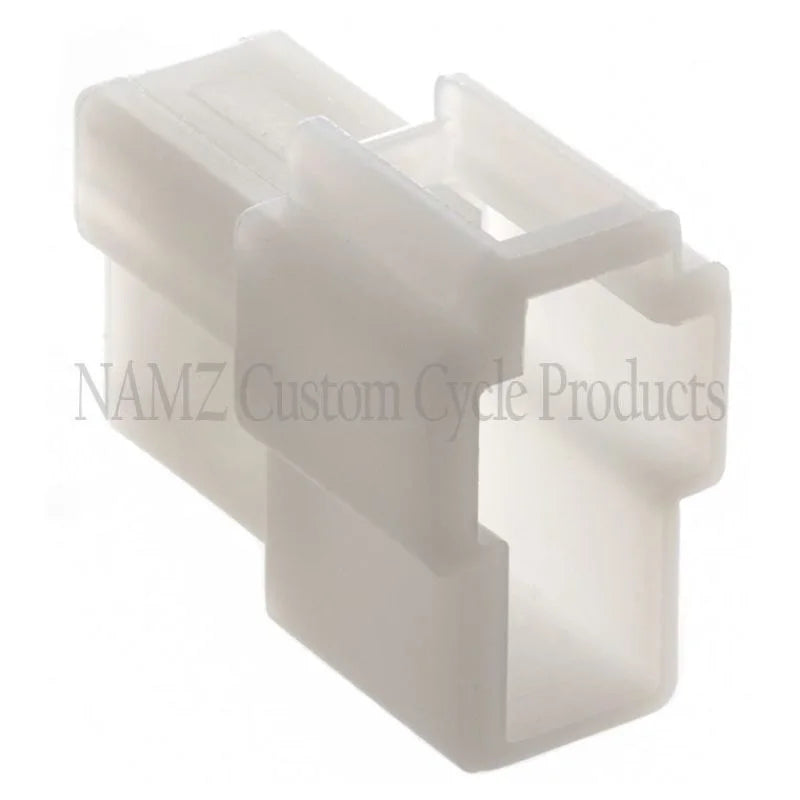 NAMZ 250 L Series 2-Position Locking Male Connector (5 Pack) - Mates w/PN NH-RB-2BSL - Side View