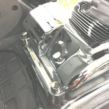 Load image into Gallery viewer, NAMZ 84-05 Big Twin Models Polished Neutral Switch Eliminator - Side View