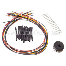 Load image into Gallery viewer, NAMZ 85-95 NON-Bagger Models Handlebar Switch Wire Extensions 24in. (Cut &amp; Solder Applications) - Side View