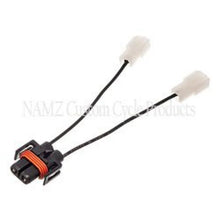 Load image into Gallery viewer, NAMZ 90-04 V-Twin Models w/4in. Aux Lights Wiring Harness (Single - Req. 2 Harnesses) - Side View