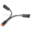 Load image into Gallery viewer, NAMZ 94-11 V-Twin Touring &amp; Trike Models Plug-N-Play Power Port Y-Adapter - Main Product View