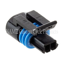 Load image into Gallery viewer, NAMZ 95-06 V-Twin (Except 2006 Dyna) OEM Engine Temp Connector w/Terminals (HD 72273-95) - Side View
