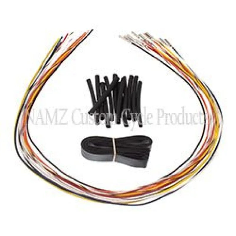 NAMZ 96-06 NON-Baggers Handlebar Switch Wire Extensions 24in. (Cut & Solder / Fits Up to 20in. Apes) - Main Product View