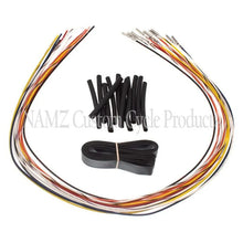 Load image into Gallery viewer, NAMZ 96-06 NON-Baggers Handlebar Switch Wire Extensions 24in. (Cut &amp; Solder / Fits Up to 20in. Apes) - Side View